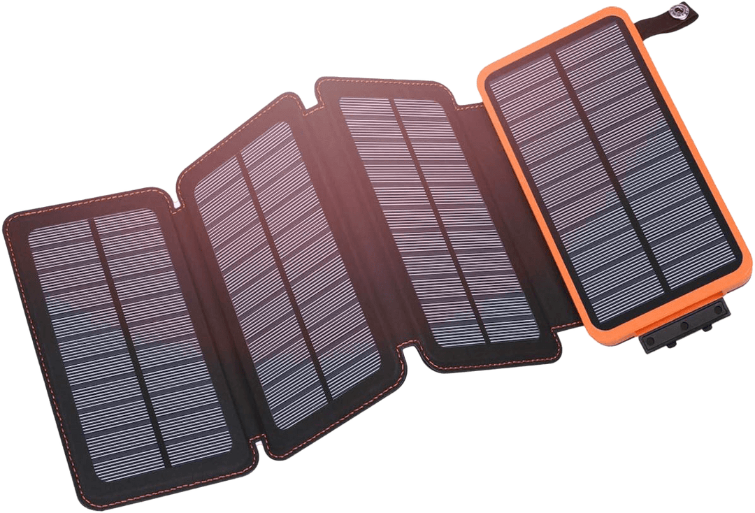 Hiluckey Wireless Solar Charger Power Bank 25000 mAh