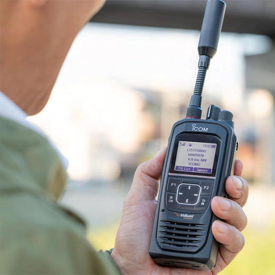 Icom IC-SAT100 Satellite PTT Radio (Push-To-Talk)