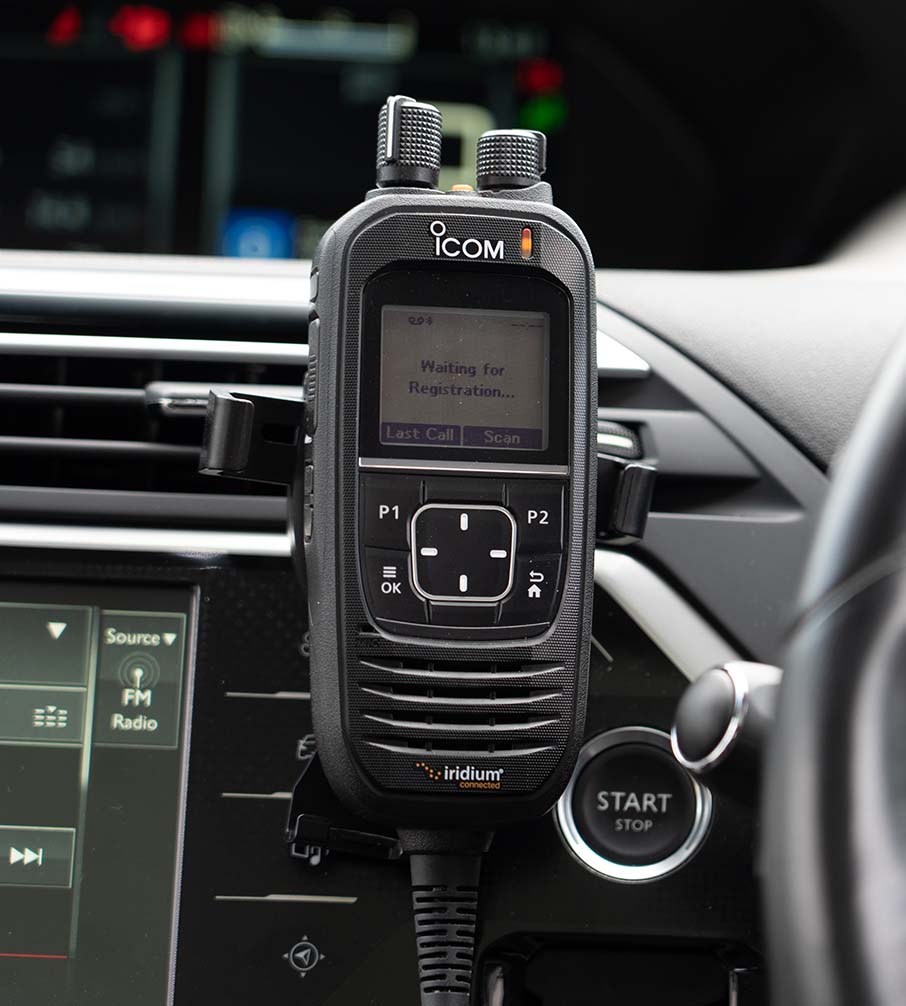 Icom IC-SAT100M In-vehicle