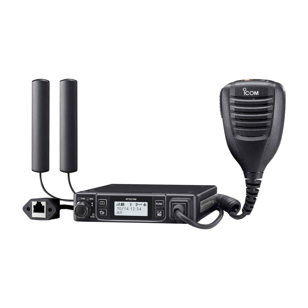 Icom IP501M Mobile LTE PTT Radio (Push-To-Talk)