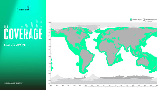 Inmarsat Fleet One Coastal Coverage
