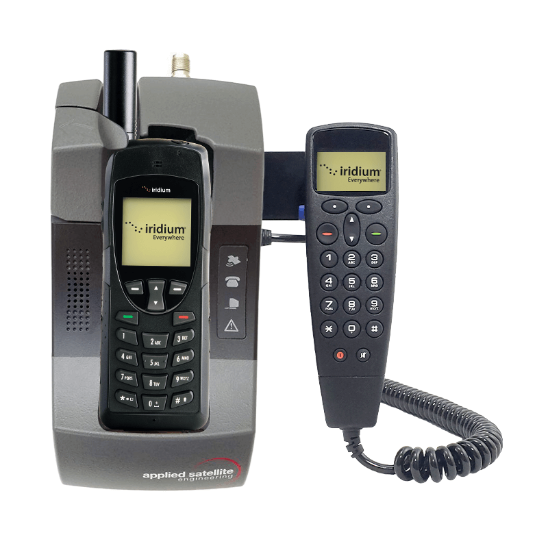 Iridium 9555 ASE Docking Station (ASE-DK050) with handset