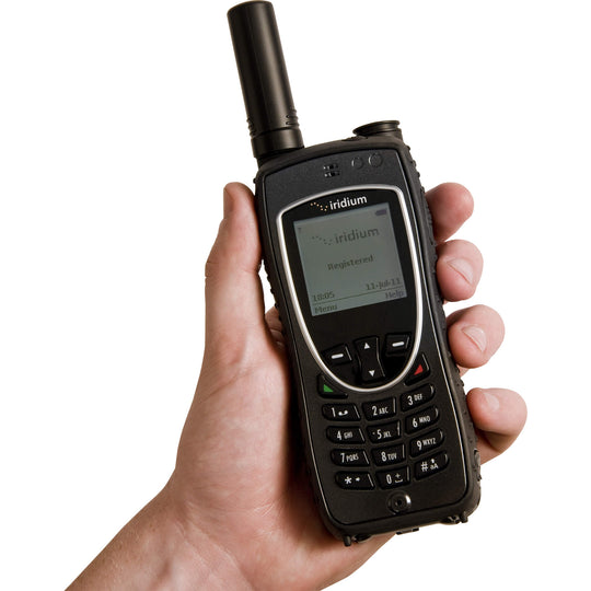 Iridium Extreme 9575 Satellite Phone in hand