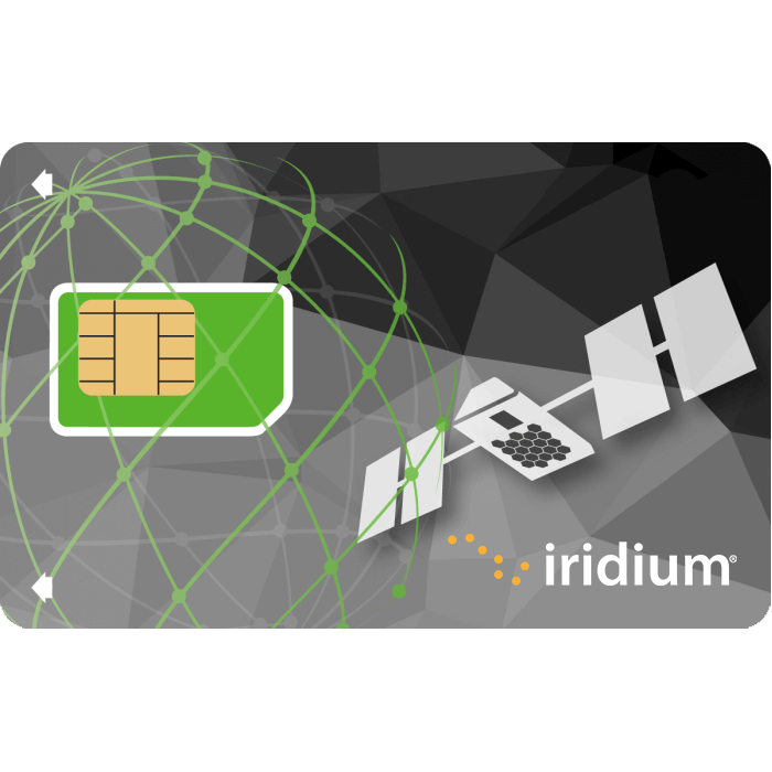 Iridium Canada Alaska Prepaid Satellite Phone Card - Northern Lights