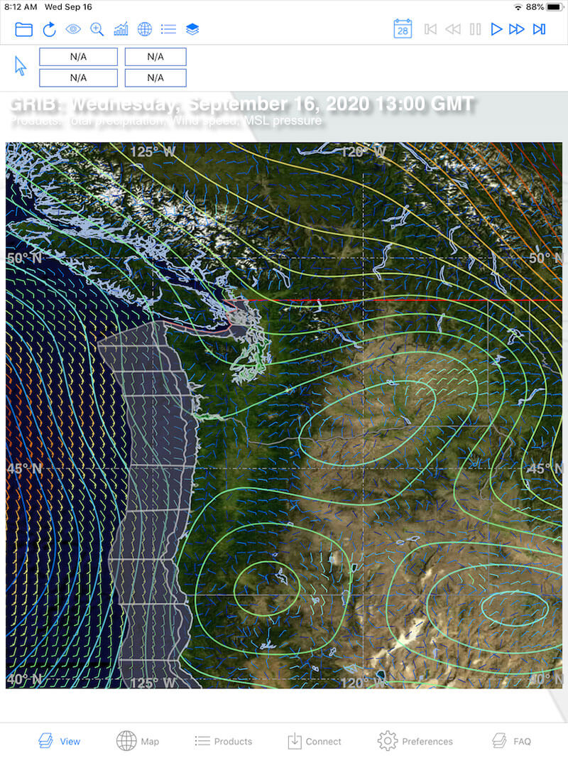SAGA Explorer NW Weather