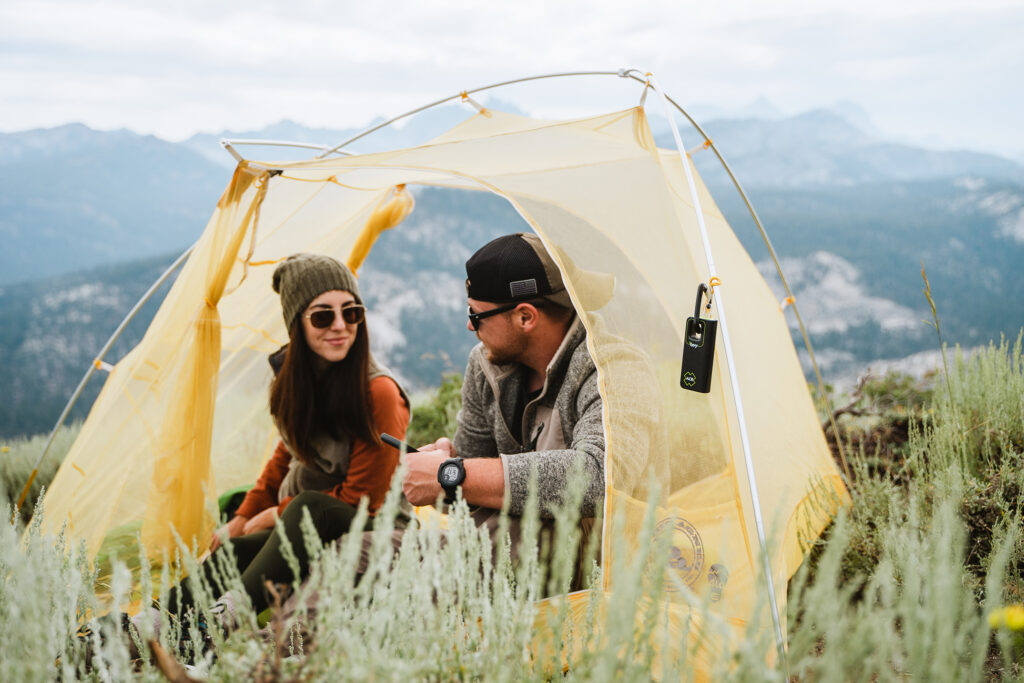 Camping with the ACR Bivy Stick