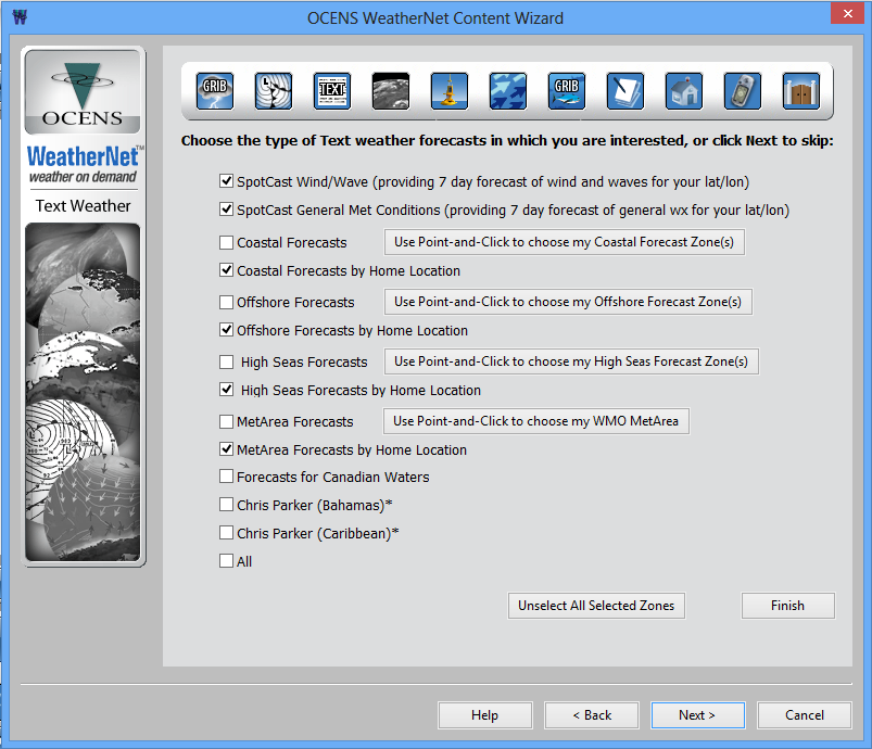 WeatherNet - Global Weather and Ocean Data