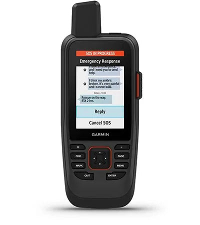 Garmin GPSMAP 86sci SOS emergency response
