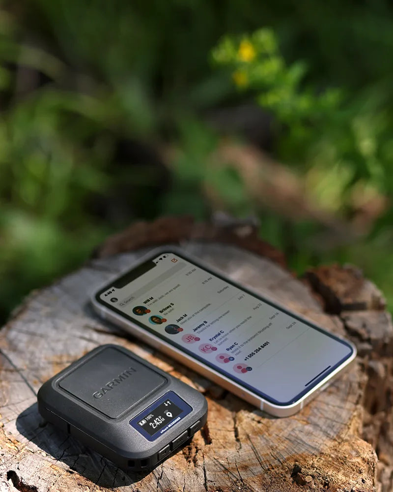 Garmin inReach Messenger with smartphone app