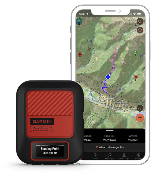 Show your route with the Garmin inReach Messenger Plus