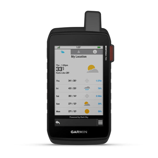 Garmin Montana® 700i inreach weather