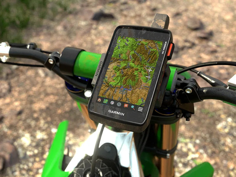 Garmin Montana 700i on bike