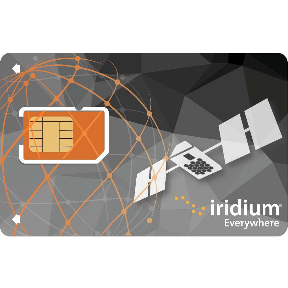 Iridium postpaid sim card