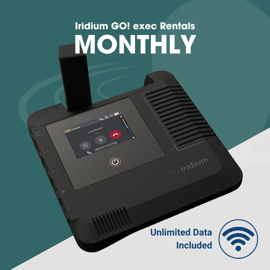 Iridium GO! exec Monthly Rentals