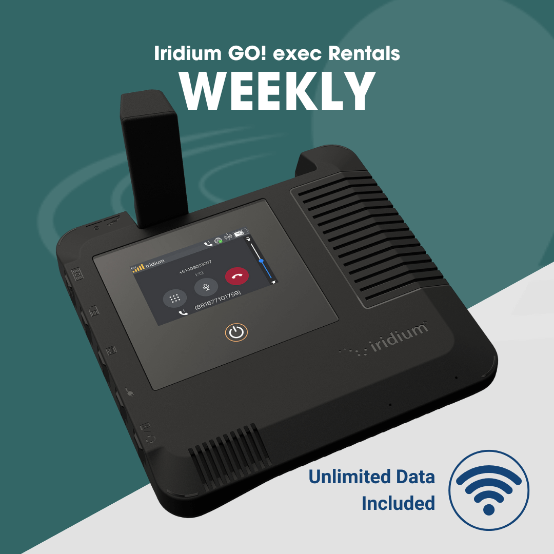 Iridium GO! exec Weekly Rentals