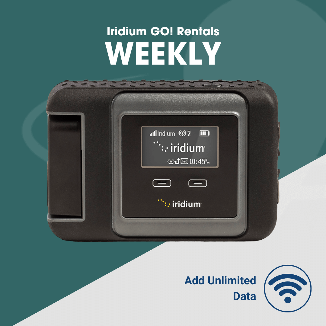 Iridium GO! Weekly Rentals