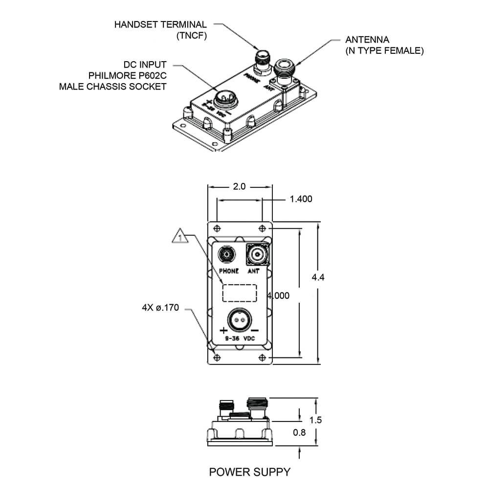 Iridium Beam Active Antenna RST740 setup