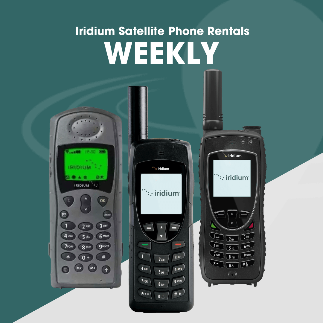 Iridium Satellite Phone Weekly Rentals