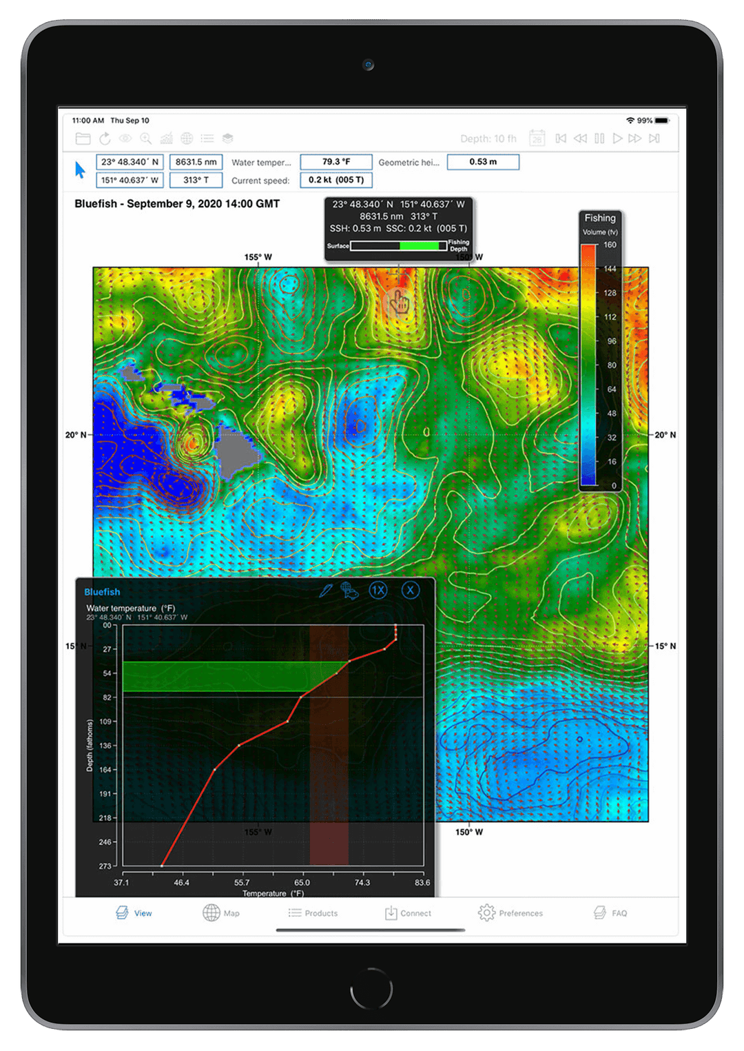 Saga Explorer Fishmap for Ipad