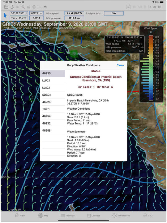 SAGA Explorer Buoy Report